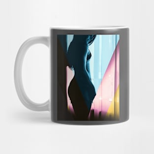 Sexy Girl Color Effect Mug